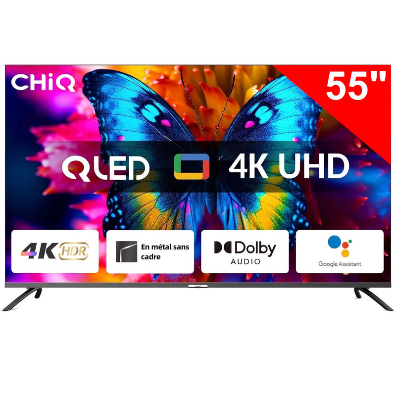 TV Chiq 4K Qled Smart tv